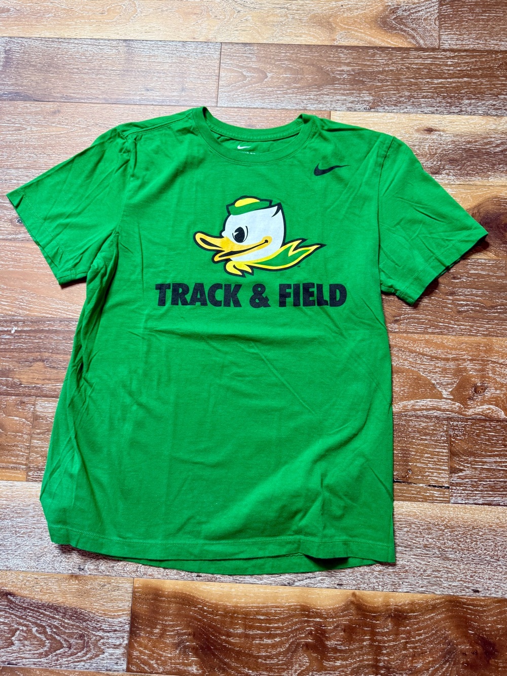 Nike Oregon Ducks Track and Field Tee Shirt / Men’s M